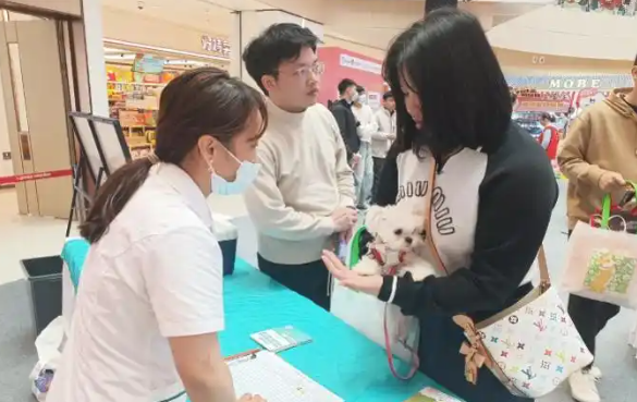 福田区文明养宠进商圈活动，吸引众多用户