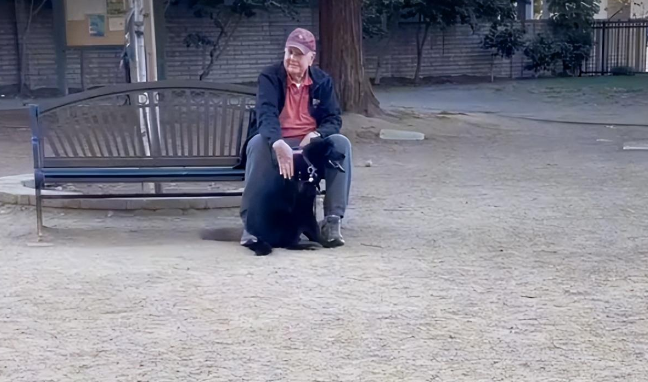 狗狗在公园突然失踪，主人找寻半天